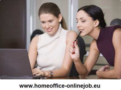 OnlineJob als Bürotätigkeit im Home Office am eigenen PC als Heimarbeit