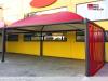 Pavillon 6x6 Überdachung Pagodenzelt Pvc Terrassendach Pergola Terrasse Restaura