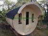 Schlaffass,  Campingfass,  Fasssauna,  Saunafass,  Gartensauna,  Außensauna,  Saunapod
