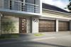 Hausnummer Aluminiumguss in 3D Design ALLE ZAHLEN 4 farbe 200 mm Häuser Haus