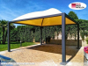Pavillon 5x5 Überdachung Pagodenzelt Festzelt Pvc Terrassendach Pergola Terrasse