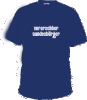 TShirt verarschter bundesbürger blau