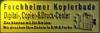 Plankopien und Plakate