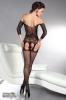 ADIVA BODYSTOCKING sexy Damenanzug Body schwarz,  rot,  weiß,  beige Catsuit