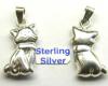 SCHMUSEKATZE,  SILBER 925