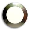 STILVOLL LED RAHMEN KREIS LAMPEN TREPPENBELEUCHTUNG WANDBELEUCHTUNG 80x80mm Inox