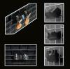 Schmuckschrank Bilderrahmen und/  oder Vitrine - All-in-One ! ROT