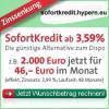 Zinssenkung! Sofort-Kredit jetzt ab 3, 59 % !