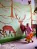 Lebendige Wandgestaltung im Kinderzimmer