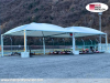 Pavillon 4x5 Überdachung Sonnenschutz Festzelt Terrassenüberdachung Pvc