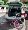 Seniorenmobil-Transport,  Ladehilfe,  Kran. Kofferraumlift,  Hubarm,  Elektromobil,  