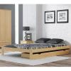 Holzbett Lattenrost Massivholz Holz Einzelbett Doppelbett EHB02
