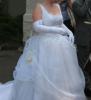 Brautkleid,  lang mit Schleppe