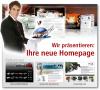 Preiswerte Homepage,  CMS Homepage inkl. Suchmaschinenoptimierung 