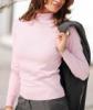30 Stk flauschige Rollkragen-Pullover rosa Modell 1458