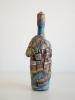 Dekorative Weinflasche mit Relief  Old Tbilisi 