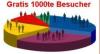 Gratis 1000te Besucher für Ihre Webseite