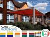 Gartenzelt Pavillon Abdeckung Dach Terrasse Café 4x4
