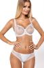 SET ATHINA Soft BH Bügel-BH + String Pants BH-Sets Damenunterwäsche weiß*