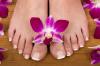 Nagelstudio München - Frühlingsangebot Permanent French Pediküre