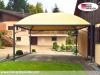 Pavillon 4x5 Überdachung Pagodenzelt Festzelt Pvc Terrassendach Pergola Terrasse