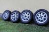 VIER ALUFELGEN mit Hankook Reifen 185/ 60 R14 zu Verkaufen