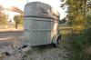 2er Pferdeanhänger - Vollpoly,  Krämer,  Brown Horseboxes  / /   neue Reifen,  neuer 