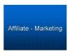 Nebentätigkeit im Bereich Affiliate   Marketing
