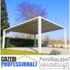 Pavillon 5x5 Terrassendach Restaurant personalisierte Farbe Pvc Café Pergola