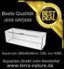 Aquarium 400x70x80cm 2560 L jedes andere Maß möglich