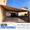 Pavillon 4x5 Terrassendach Restaurant personalisierte Farbe Pvc Café Pergola