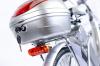 Elektrofahrrad 118x116x63cm Fahrrad E-Bike Silber Elektro Motor Pedelec 26