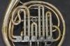 Hans Hoyer Bb/  F - Waldhorn Goldmessing 3+2 Ventile inkl. Koffer
