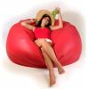 Sitzsack Sofa Love aus Kinstleder Rot 750l im Angebot von Furini