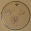 Motörhead Drumhead  mit Unterschriften der Band