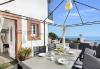 Spanien Ferienhaus Costa Brava mit 2 Wohnungen,  privater Pool und Meerblick zu v