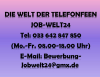Heimarbeit Telefonistin Job Arbeit Salzwedel und ü-all 100% Homeoffice Verdienst