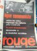 Frankreich Plakat Liga Kommunisten Zeitung Werbung Rouge 68er