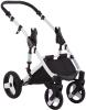 Kombi-Kinderwagen 2in1 Kinderbuggy Materialtasche ALFA SILVER Neu Alu Komplett S