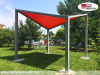 Pavillon 6x6 Überdachung Pagodenzelt Pvc Schule Universität Campus