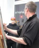 Ferienworkshop Malerei,  Zeichnung,  Akt vom 22.6. - 28.6.12 in der parkgalerie be