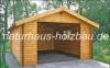 Blockbohlengarage individuell geplant und gefertigt , ...