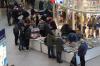 Ansichtskarten Briefmarken und Münz BÖRSE im Berliner Ostbahnhof am 23.3.2013