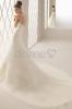 A Linie Organza trägerloses ärmelloses Brautkleid -Dameo.de