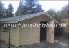 individuelle Fertigung von Blockbohlengaragen in 50mm/ 70mm nordischer Blockbohle