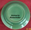 Original Allach Blumen Teller,  Keramik,  Allach-Porzellan,  allach porcelain for s