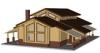 Holzblockhaus Modell Alessia