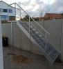 AußenTreppen,  Metalltreppen aus Polen zum Garten,  zur Terasse,  Schmiedeeisenzaun