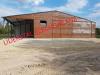 Doppeltgarage Metallgarage Lagerhalle 9x7 m Blech verzinkt Carport aus Stahl