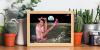 ARIANA GRANDE auf dem Mond. 45x30 cm. Souvenir. Deko. Poster. Geschenk. Rarität.